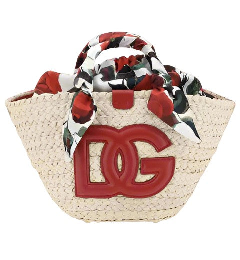Dolce & Gabbana DG Raffia Handbag