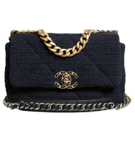 Chanel 19 Tweed Handbag