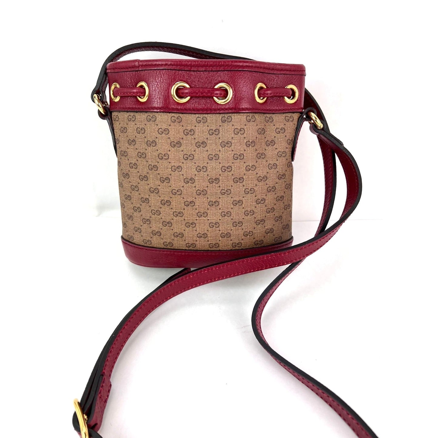 Gucci x Doraemon GG Supreme Mini Bucket Bag