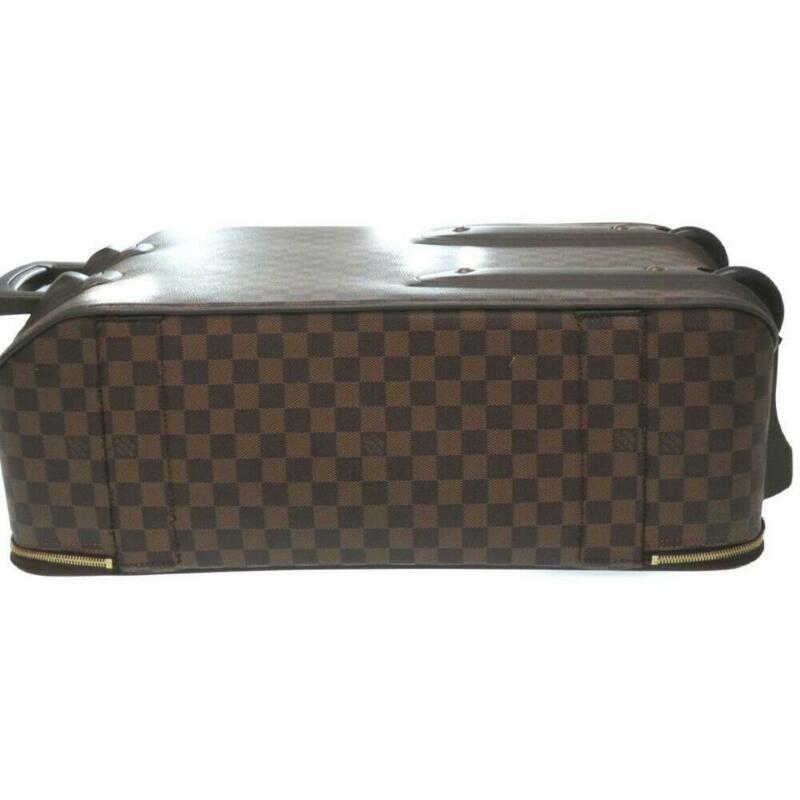 Louis Vuitton Pegase 55 Carry Brown Damier Ébène Canvas Weekend/Travel Bag