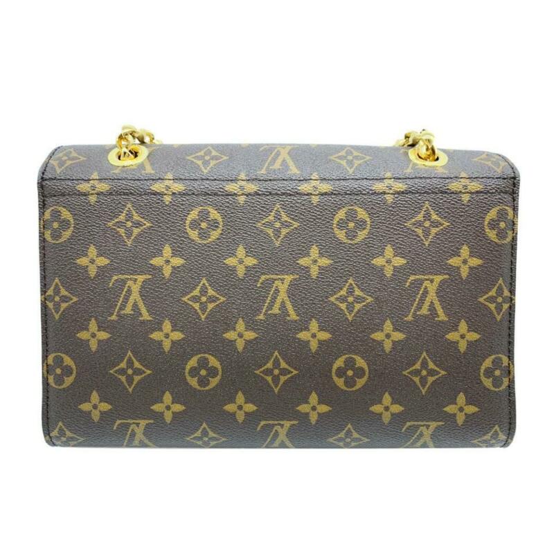 Louis Vuitton Victoire Noir Chain 2019 Black Monogram Canvas and Calfskin