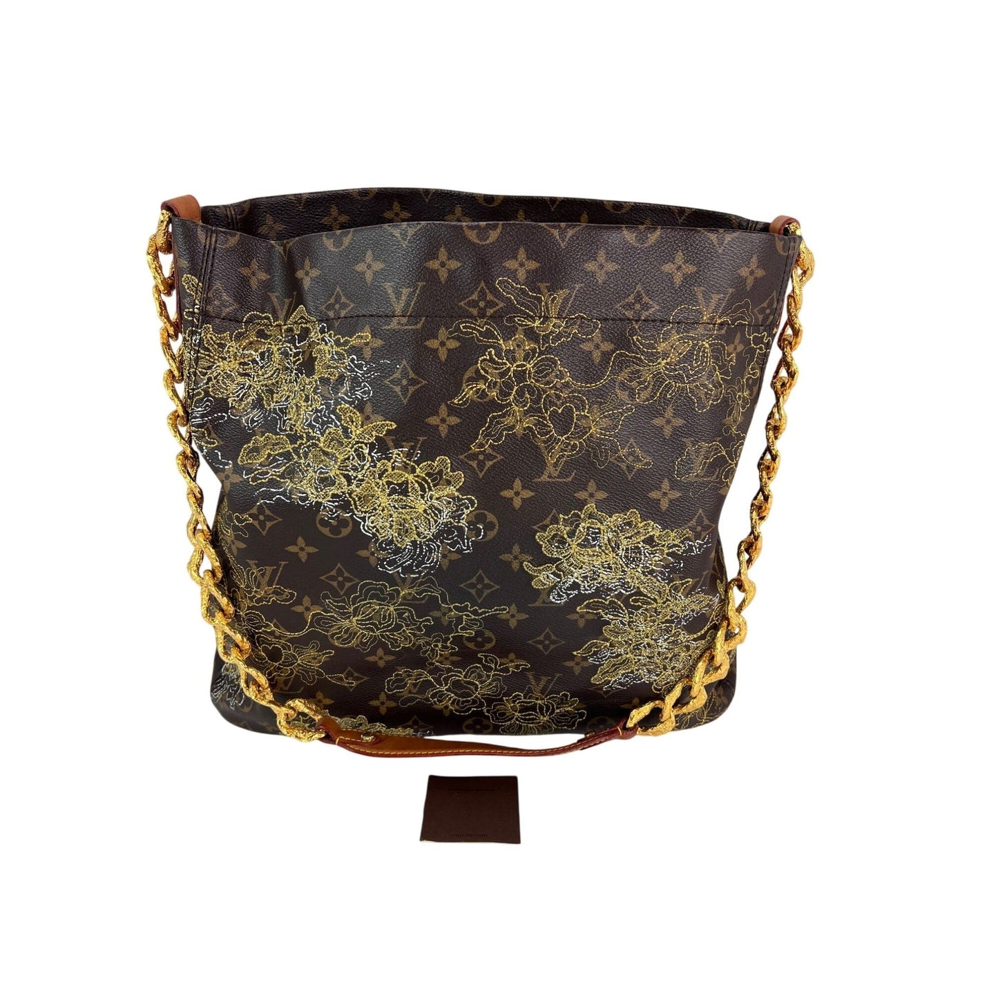 Louis Vuitton Dentelle Fersen Gold Monogram Limited Edition Shoulder Bag