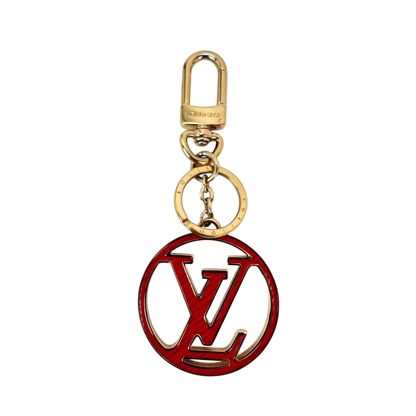 Louis Vuitton LV Circle Key Holder Bag Charm