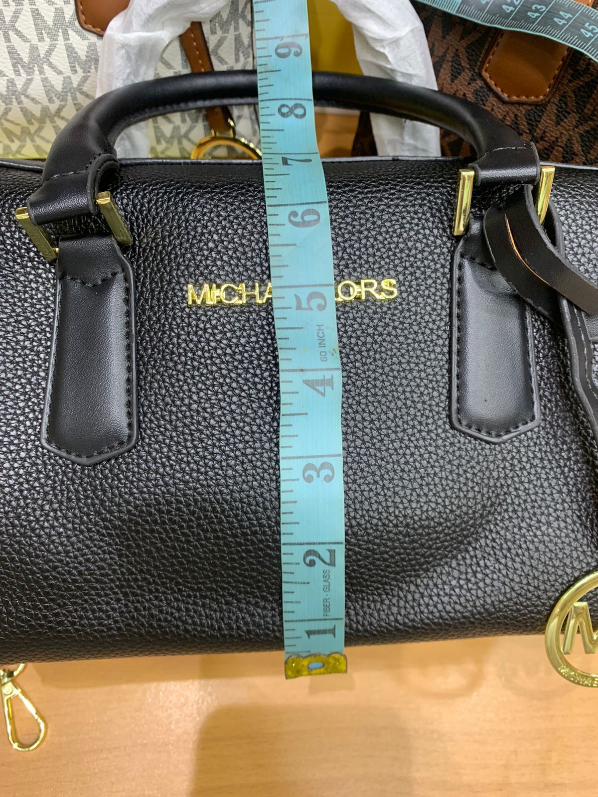 MICHAEL KORS BOSTON BAG – Women Bag (Black Design 1)