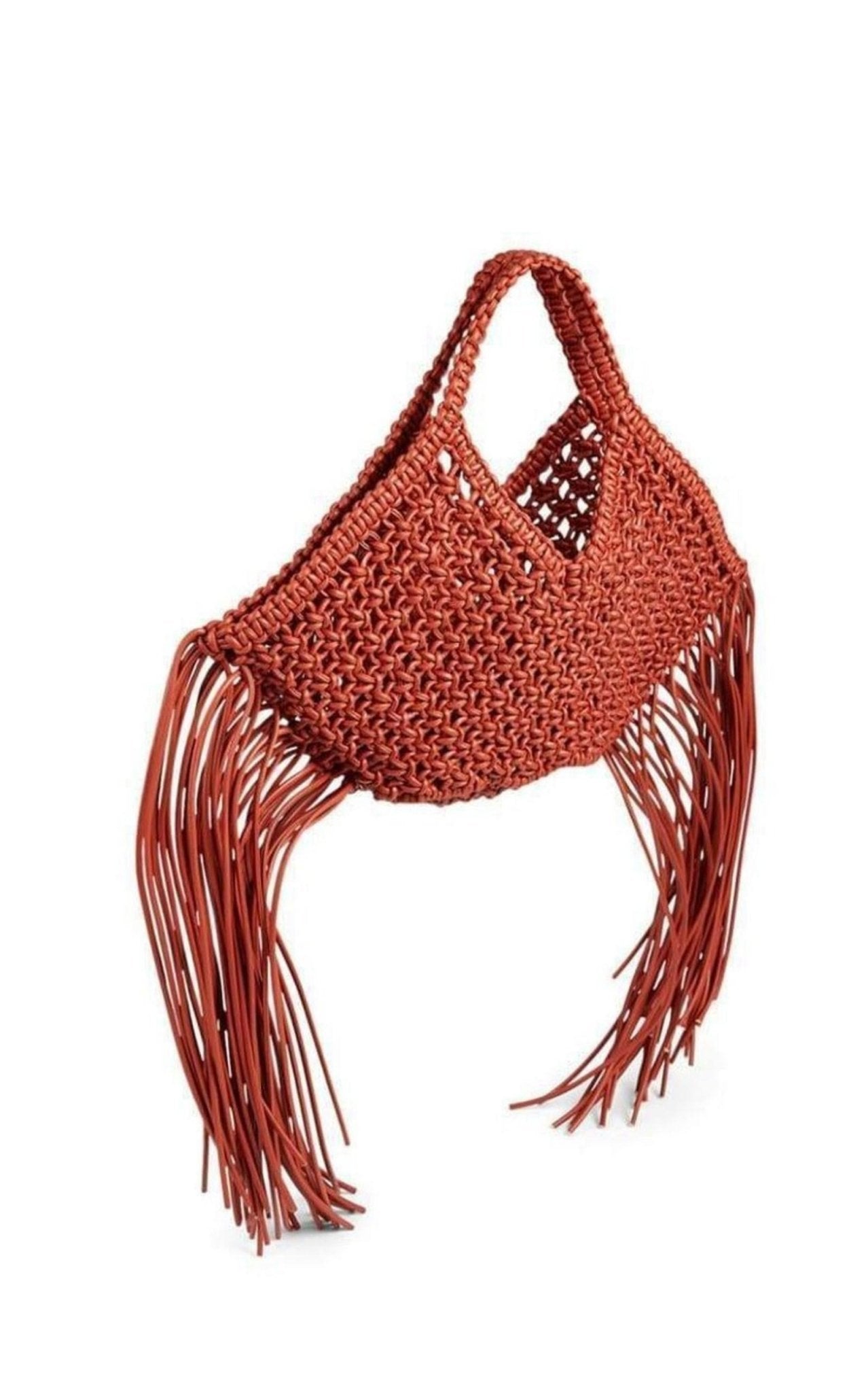Vegan Leather Basket Bag